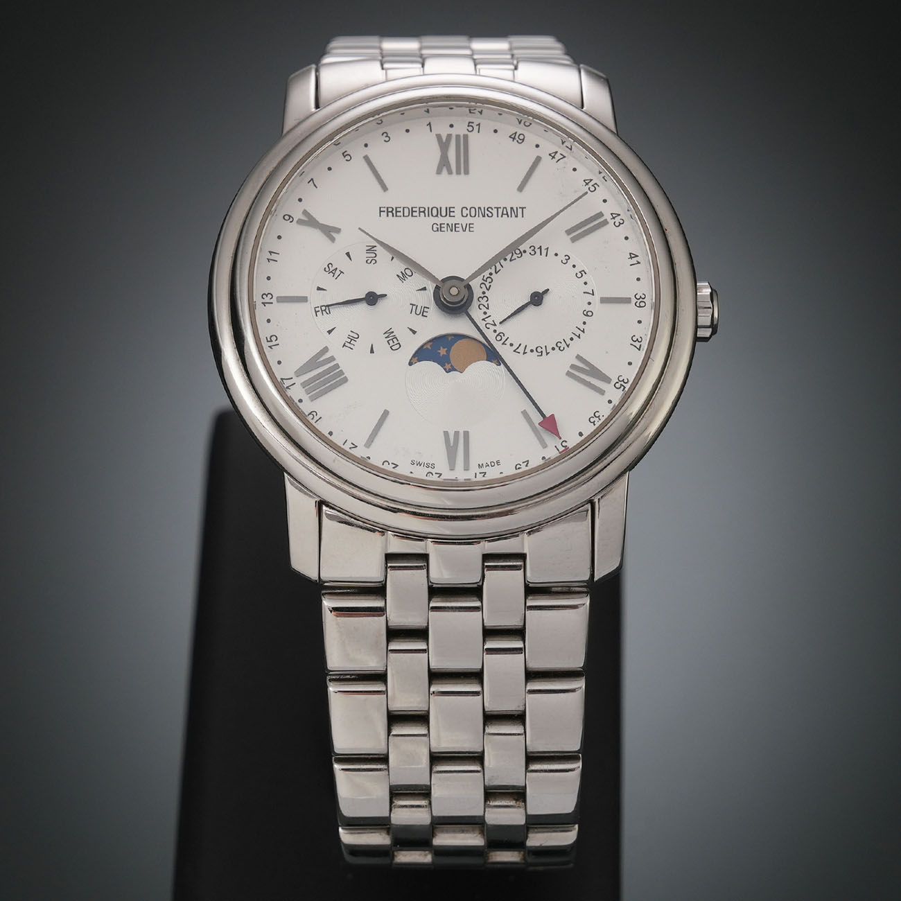 FREDERIQUE CONSTANT(USED)프레드릭 콘스탄트 남성 스틸 쿼츠 시계